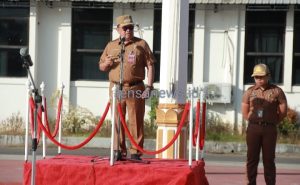 Irup pada Apel Gabungan Seluruh OPD Takalar, Ini Pesan Bupati Takalar !!