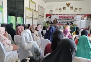 Menunjukkan Komitmen ke Masyarakat, Mohammad Reza Sosialisasi PIP dan Wawasan Kebangsaan di Pekon Sidodadi