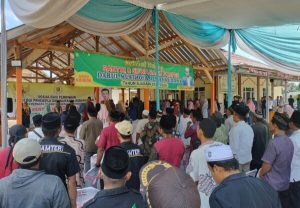 Mustika Bahrum Anggota DPRD Provinsi Lampung Sosialisasi Pancasila dan Qawasan Kebangsaan di Way Khilau