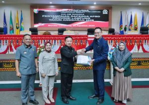 DPRD Provinsi Lampung Gelar Rapat Paripurna Penyampaian Raperda Tentang APBD TA 2026