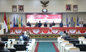 DPRD Lampung Rapat Paripurna Penyampaian Raperda Pertanggungjawaban Pelaksanaan APBD 2024