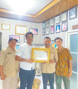 Rumah DataKu Desa Hanura, Diganjar Penghargaan Desa Terbaik 1 Tingkat Provinsi Lampung