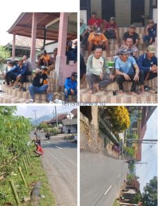 Momentum HUT Kabupaten Pesawaran ke-18, Desa Pekon Ampai Ikuti Lomba Kebersihan Desa