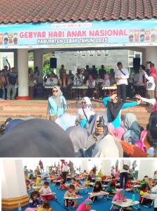 Memperingati Hari Anak Nasional, LEMBIKNAS dan Pemkab Lebak Gelar Perlombaan Anak