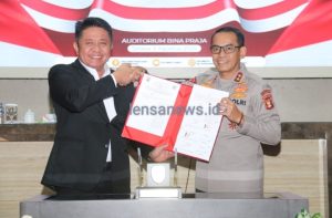 Polda Sumsel Resmi Terima Hibah Gedung Ditlantas dari Pemprov Sumsel