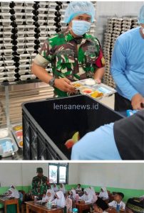 Sukseskan Program Pemerintah, Kodim 0429/Lamtim Bantu Distribusikan Makan Bergizi Gratis