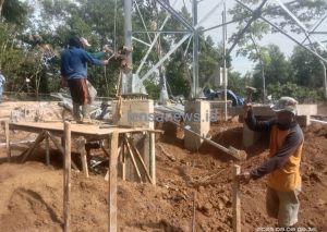 LSM Harimau DPC Lebak Soroti Pembangunan Tower Indosat Desa Sukajadi, Diduga Belum Kantongi Ijin dan Abaikan K3