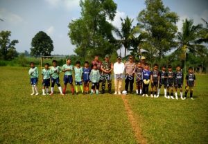 Babinsa Koramil 429-11/Sekampung Hadiri Open Pertandingan Usia Dini
