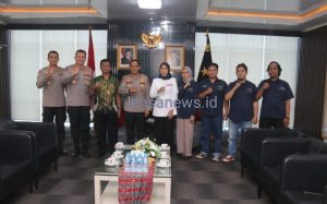 Audensi (LKBN) ANTARA Biro Sumsel Bersama Polda Sumsel, Perkuat Sinergi Publikasi Media