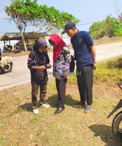 BPS Kabupaten Lebak Lakukan Pengawasan Petugas Pemutakhiran Kerangka Geospasial Kecamatan Cihara