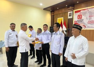 Lapas Kelas I Palembang Serahkan RU dan RD pada Warga Binaan Bertepatan HUT RI ke-80