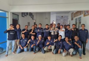 Kapolres dan PWI Pesawaran Ngobrol Bareng Bahas Sinergitas