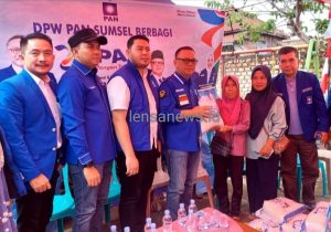 PAN Sumsel Bantu Korban Kebakaran