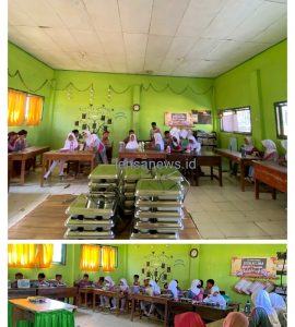 UPTD SDN 1 Margototo Jadi Sekolah Pertama di Kecamatan Metro Kibang yang Terima Program Makan Bergizi Gratis