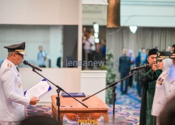 Nanda Indira dan Antonius Muhammad Ali Resmi Dilantik Sebagai Bupati dan Wakil Bupati Pesawaran 2025-2030
