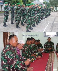 Tingkatkan Kekompakan dan Kesiapsiagaan, Kodim 0429/Lamtim Siaga Sekaligus Do’a Bersama