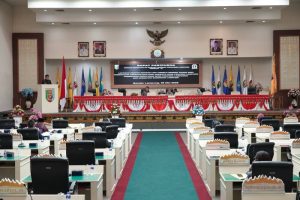 Rapat Paripurna DPRD Provinsi Lampung Dihadiri Pj. Sekdaprov M. Firsada