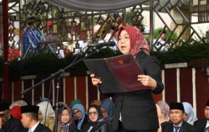 Wakil Ketua I DPRD Lampung Kostiana Bacakan UUD ’45 Peringati Hari Lahir Pancasila di Tahun 2025