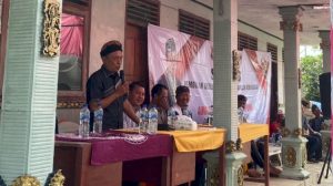Anggota DPRD Provinsi Lampung Agus Sutanto Gelar Sosialisasi PIP  dan Wawasan Kebangsaan di Dusun Pematang Sari