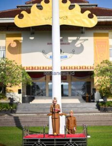 Pimpin Apel Perdana, Ini Pesan Bupati Nanda Kepada Pegawai Pemkab Pesawaran