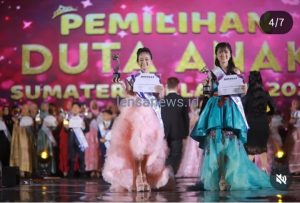 Siswi Singapore Internasional School, Jocelyn Theodora Kwok Raih 1st Runner-up Duta Anak Indonesia Sumsel 2025