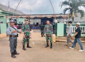 Pengamanan Temu Masyarakat Sumatera Kecamatan Bandar Sribhawono