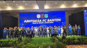 Adhyaksa FC Banten Launching Skuad dan Jersey Baru