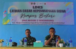 Ini Pesan Babinsa Koramil Sekampung kepada Siswa SMAN 2
