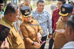 Masyarakat Apresiasi Perbaikan Dua Ruas Jalan di Tegineneng