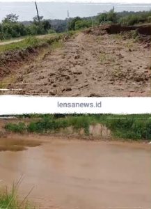 Galian Pasir PT KSI Diduga Cemari Sungai Ciliman Hingga Putuskan Akses Jalan Desa