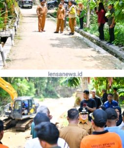 Warga Padang Cermin Sambut Antusias Rencana Pembangunan Jalan dan Normalisasi Sungai