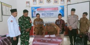 Sinergi Babinsa dan Pemerintah Desa, Musrenbangdes Wilayah Lampung Timur Berjalan Lancar