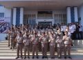 Kepala Kantor Pertanahan Pesawaran Gelar Upacara Peringatan ke-65 HANTARU