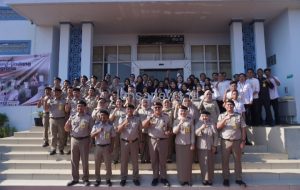 Kepala Kantor Pertanahan Pesawaran Gelar Upacara Peringatan ke-65 HANTARU