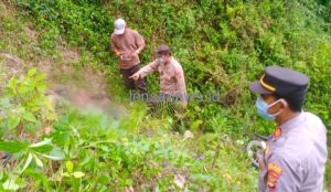 Polsek Semaka Identifikasi Temuan Mayat di Jurang Rewel