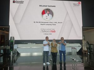 Bupati Ela Gelar Audensi Bersama PT Telkom Indonesia di Jaksel