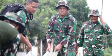 Dandim 0429/Lamtim Pimpin Karya Bakti Rangkaian HUT TNI ke-80