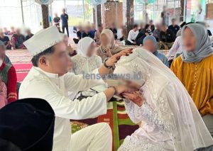 Ijab Kabul Warga Binaan Didalam Lapas Kelas 1 Palembang