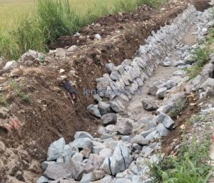 Diduga Tidak Sesuai Spesifikasi Teknis Proyek Rehabilitasi Jaringan Irigasi D.I Kabupaten Tangerang Disoal LSM Pusaka