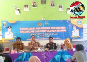 Perkuat Kesadaran Hukum Dikalangan Pelajar, Disdikbud Kota Metro Gelar Sosialisasi