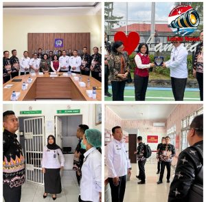 Lapas Kelas I Palembang Terima Kunjungan Studi Lapangan Pelayanan Publik dari BPSDMD Provinsi Lampung