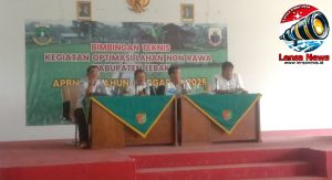 Dinas Pertanian Lebak Gelar Bimtek Optimalisasi Lahan Non Rawa, 139 Kelompok Tani Ikut Hadir