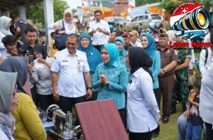 Pemprov Lampung dan TP PKK Salurkan Bantuan untuk Warga Kampung Negeri Baru, Way Kanan