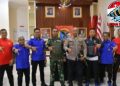 Anggota Brigif 4 Batalyon 7 Marinir Perkuat PON Beladiri Cabor Karate