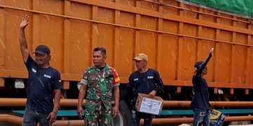 Peduli Sesama, Babinsa Koramil Pasir Bersama Komunitas SCT Sakti Galang Dana