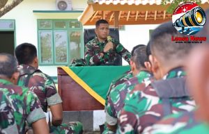 Berikan Jamdan, Ini Penyampaian Dandim 0429/Lamtim kepada Para Prajurit