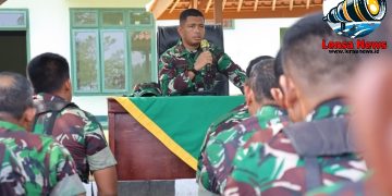 Berikan Jamdan, Ini Penyampaian Dandim 0429/Lamtim kepada Para Prajurit