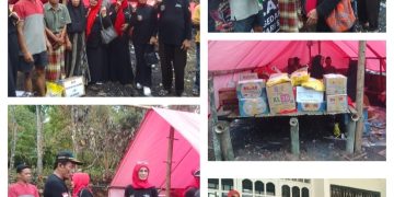 PAS DPD Bantaeng Salurkan Bantuan Kemanusiaan untuk Korban Kebakaran di Tompobulu