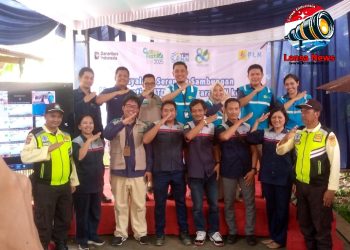 Penyalaan Serentak Sambungan Listrik Gratis LUTD dalam Acara Hari Listrik Nasional (HLN) ke-80