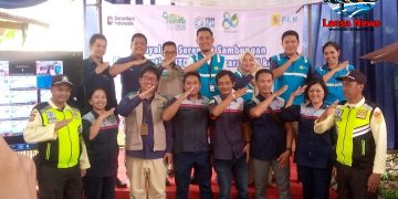 Penyalaan Serentak Sambungan Listrik Gratis LUTD dalam Acara Hari Listrik Nasional (HLN) ke-80